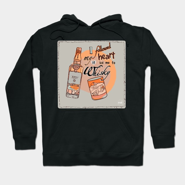 Whiskey lover Hoodie by Prita_d